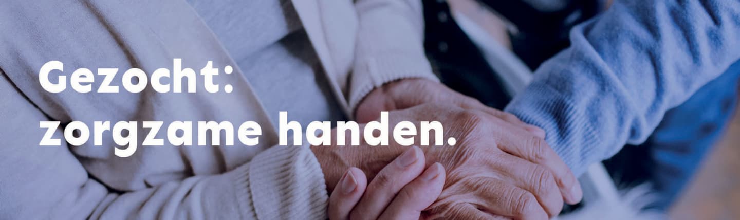 Oproep: extra handen voor de zorg